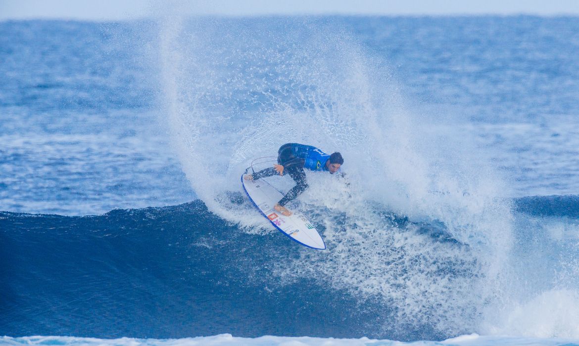 <strong>Surfe:</strong> Gabriel Medina e Luana Silva são vice em Margaret River